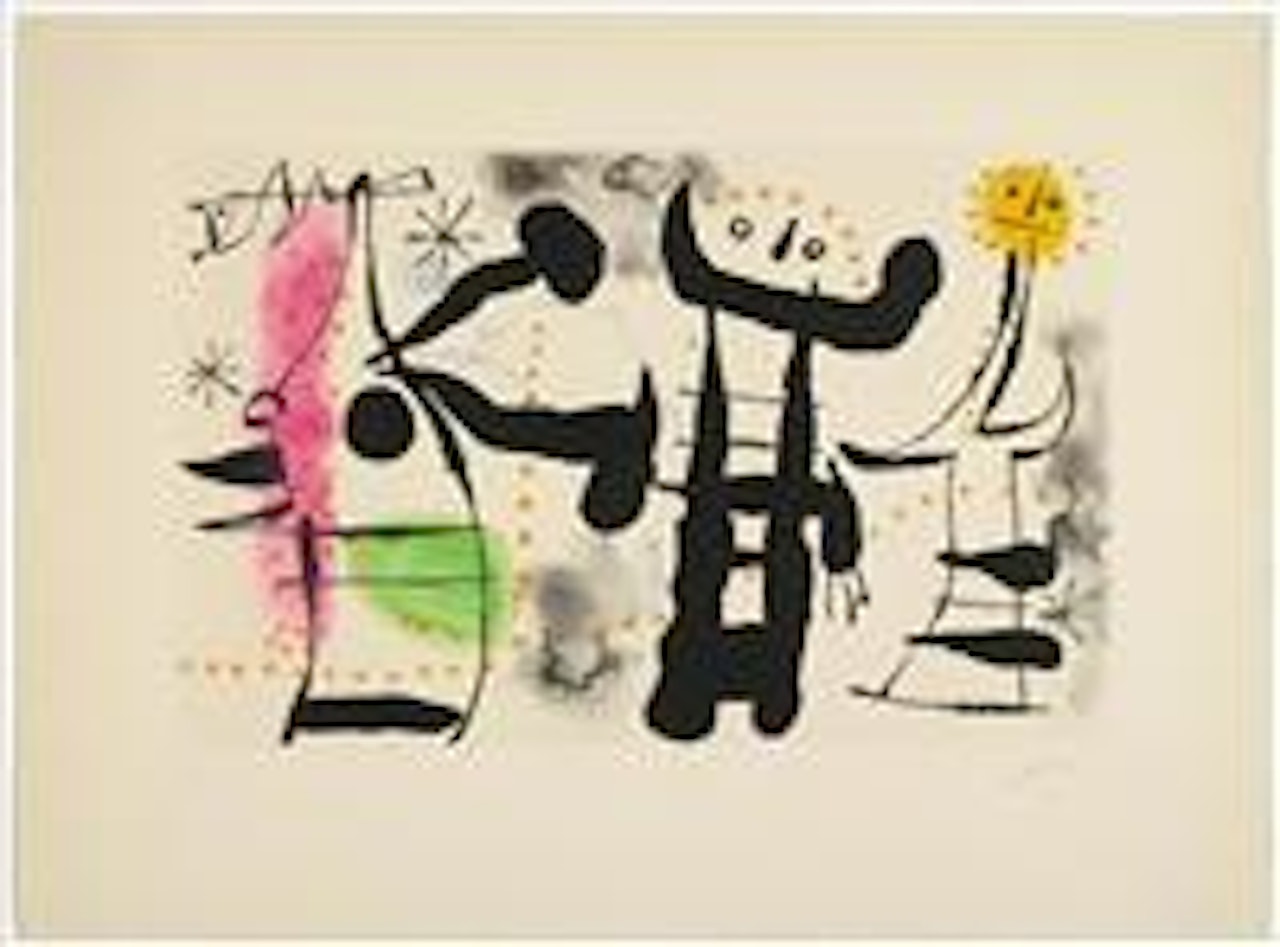 Les Philosophes II by Joan Miró