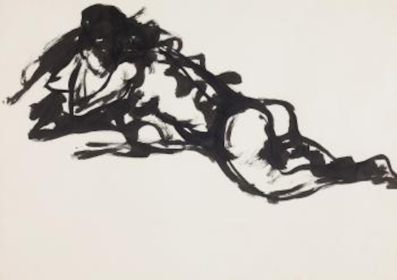 Nudo femminile by Lucio Fontana