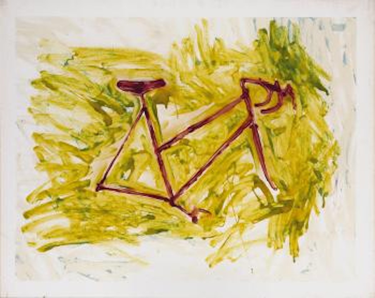 Bicicletta by Mario Schifano