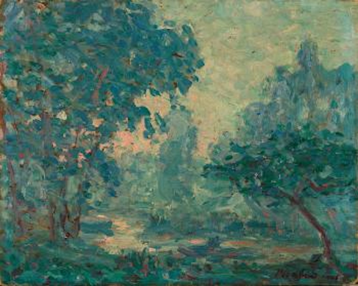 Sunrise in the mist, Montiguy II by Francis Picabia