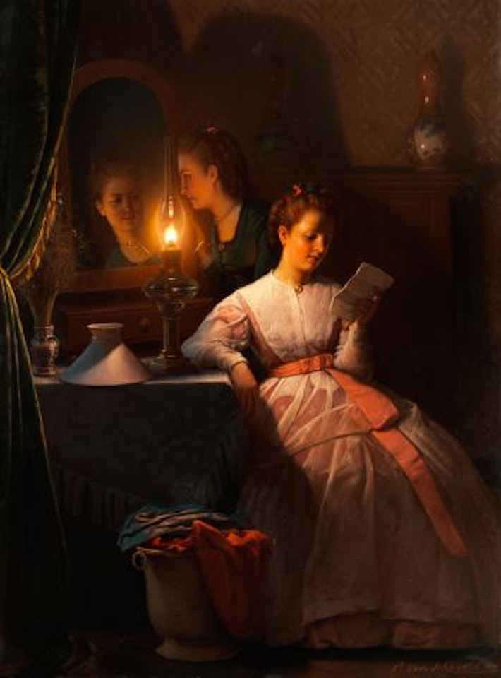 Der liebesbrief by Petrus van Schendel