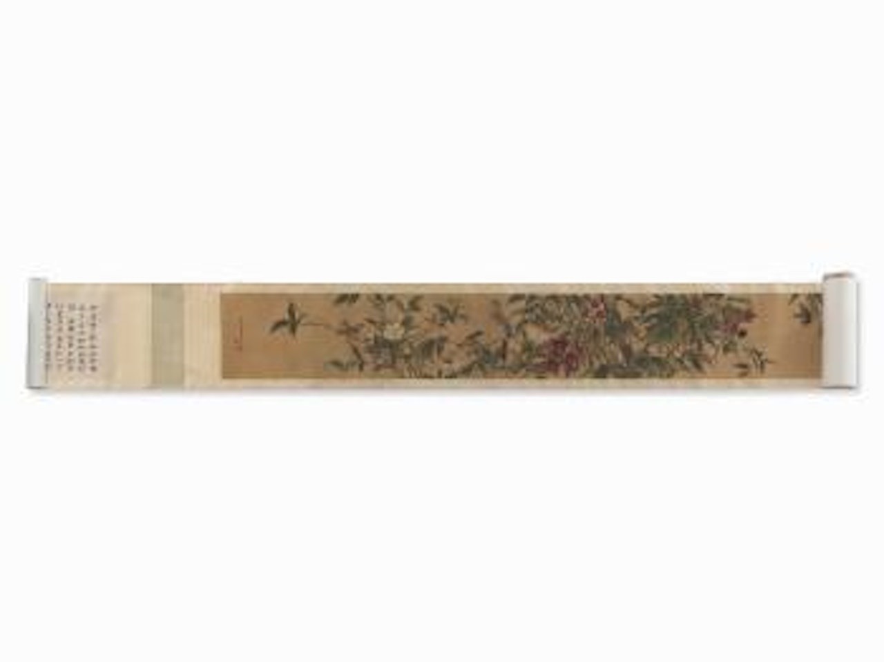 Painting with Birds And Lychee by Lu Zhi