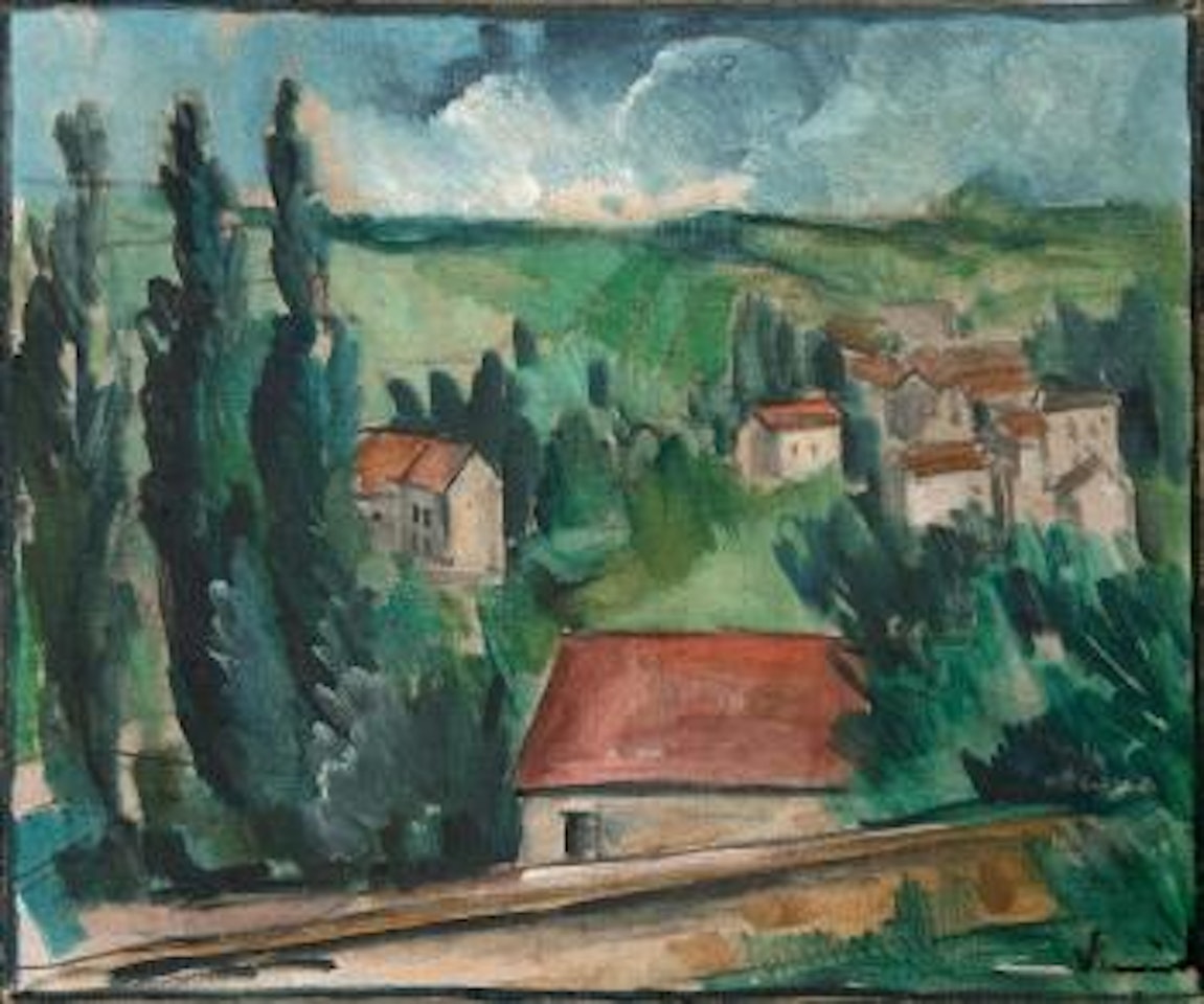 Toits rouges by Maurice de Vlaminck