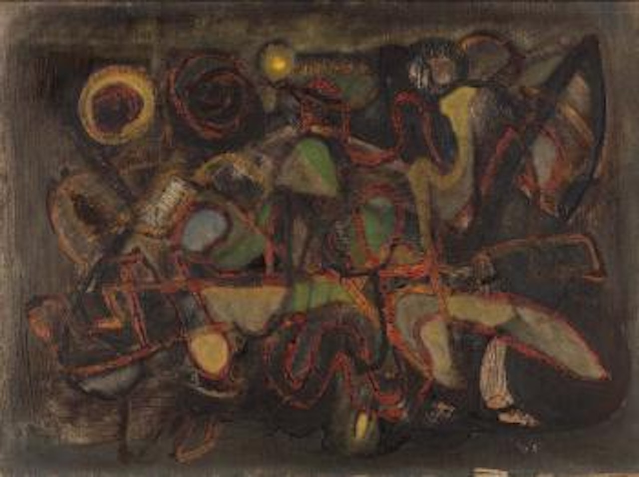Ohne Titel by Fritz Winter