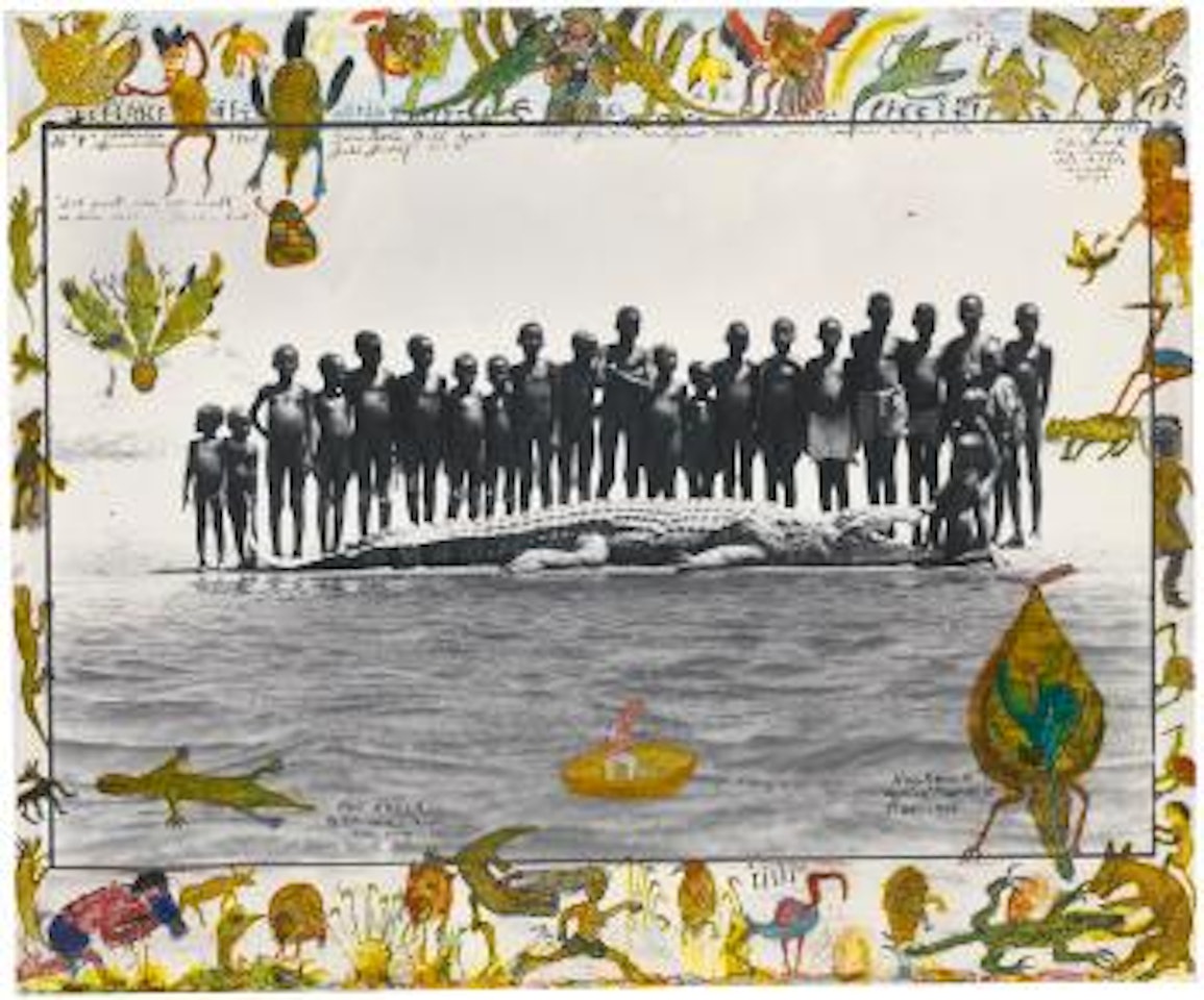 Pebbleworm (Crocodrillos) by Peter Beard