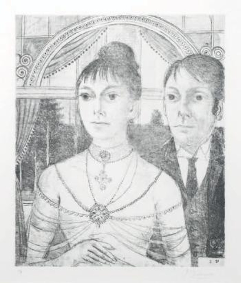 Portrait d'Ancêtres by Paul Delvaux