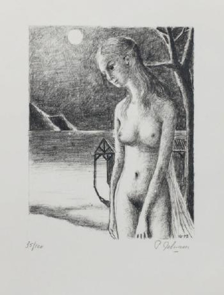 La Nuit by Paul Delvaux