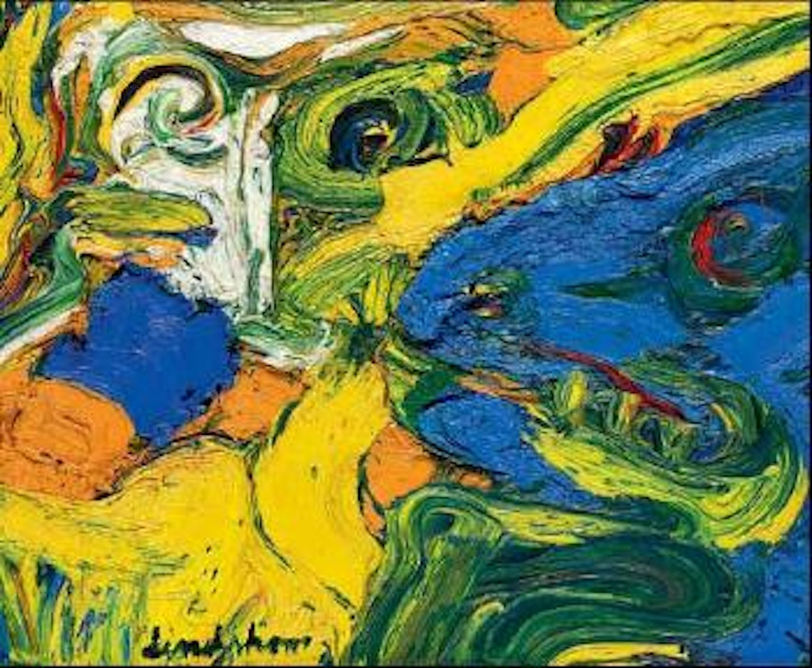 La Lutte by Bengt Lindstrom