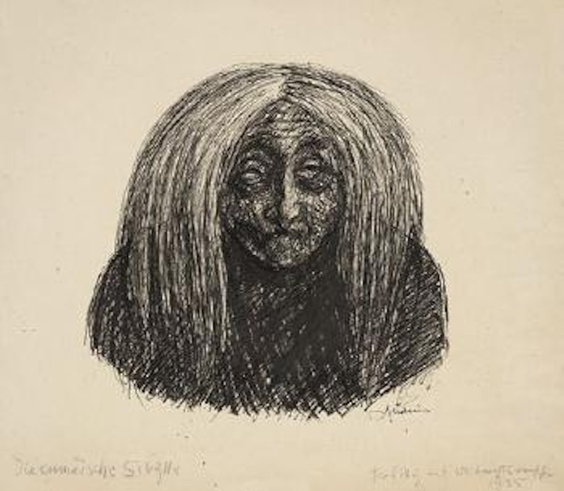 Die Kumäische Sibylle by Alfred Kubin