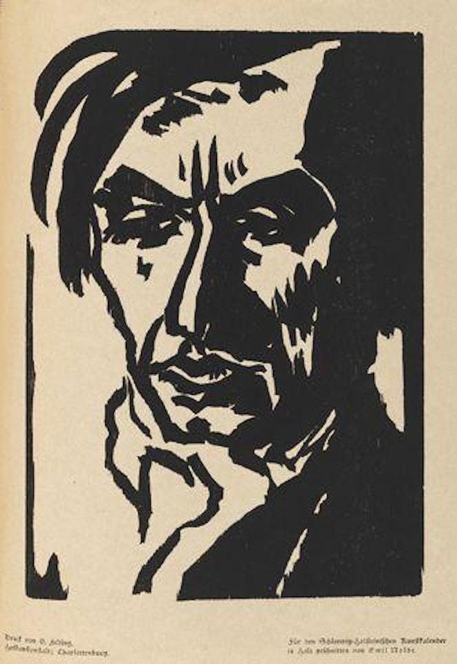 Der Sänger by Emil Nolde