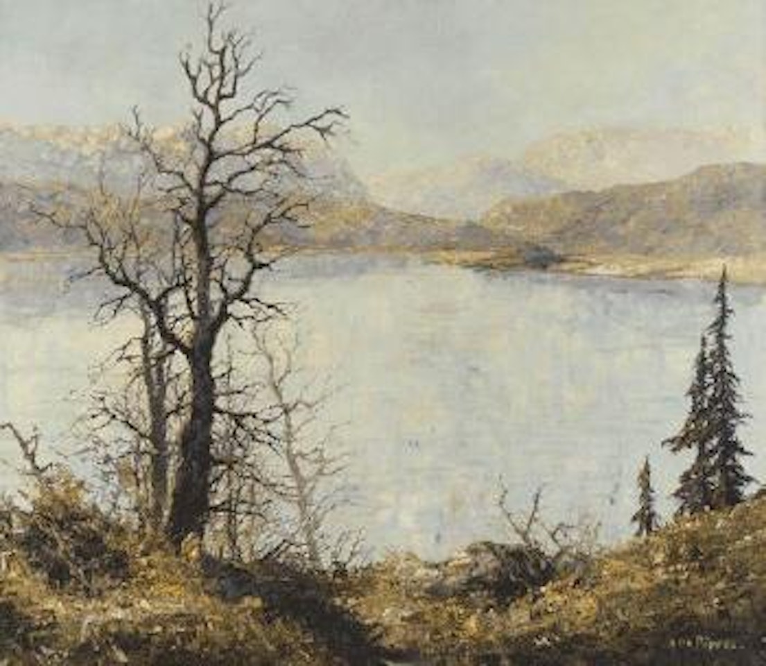 Vorfrühling am Walchensee by Otto Pippel
