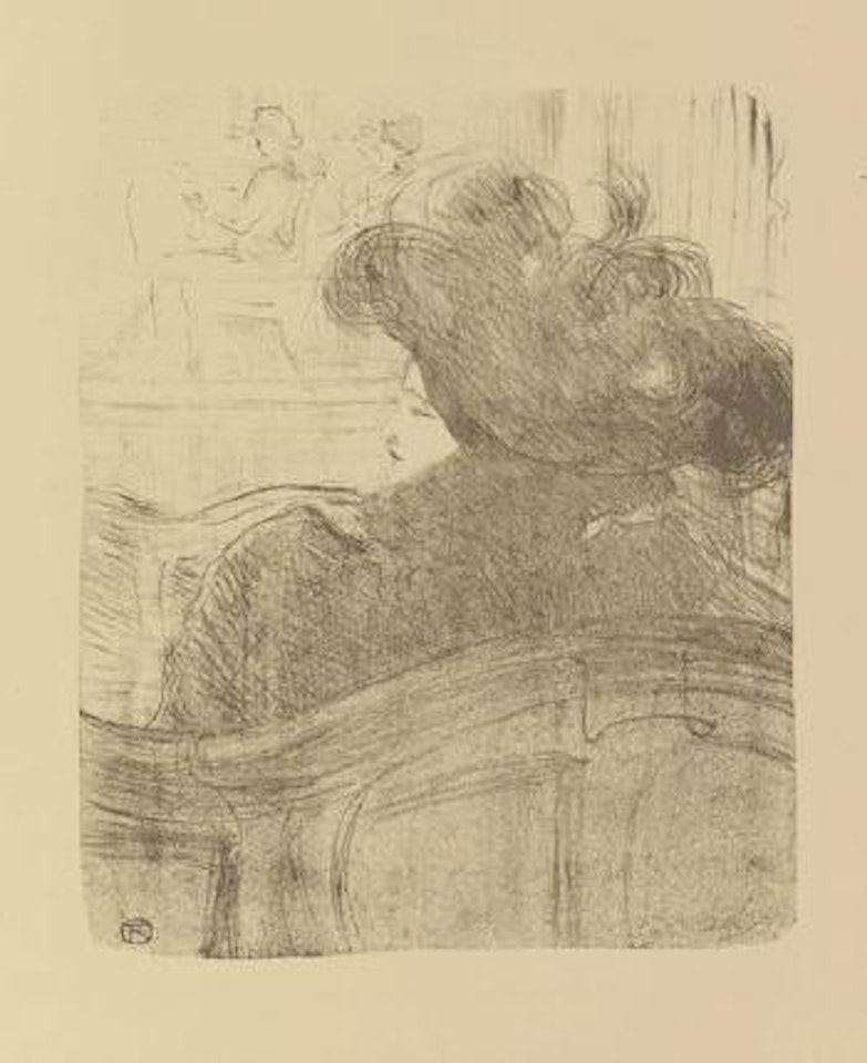 Cléo de Mérode by Henri de Toulouse-Lautrec