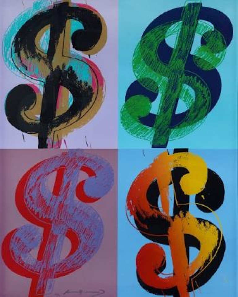 $ (Quadrant) by Andy Warhol