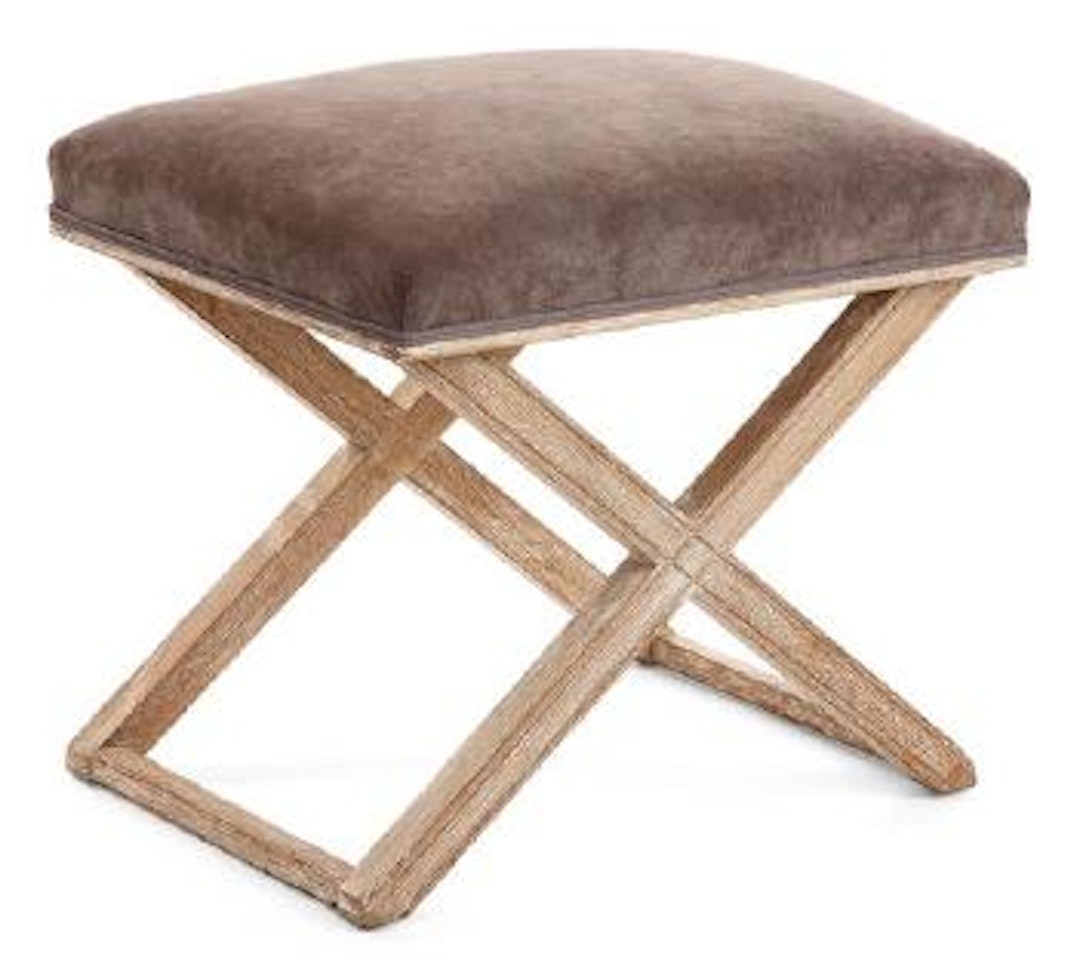 Tabouret en X by Jean-Michel Frank