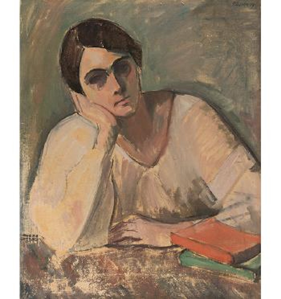 Bildnis einer jungen Frau by Paul Basilius Barth