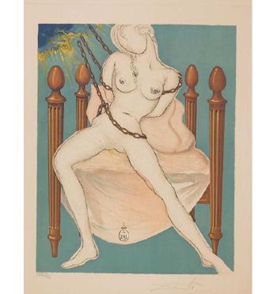 La chasteté de Cecile by Salvador Dali