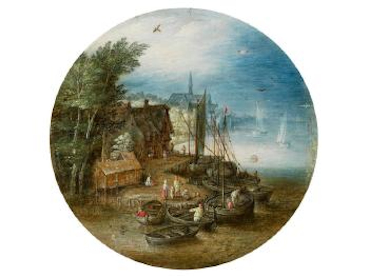Hafenlandschaft by Jan Brueghel the Younger