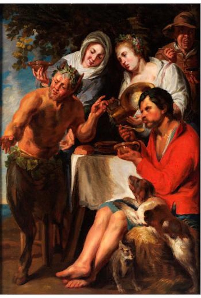 Der Satyr beim Bauern by Jacob Jordaens