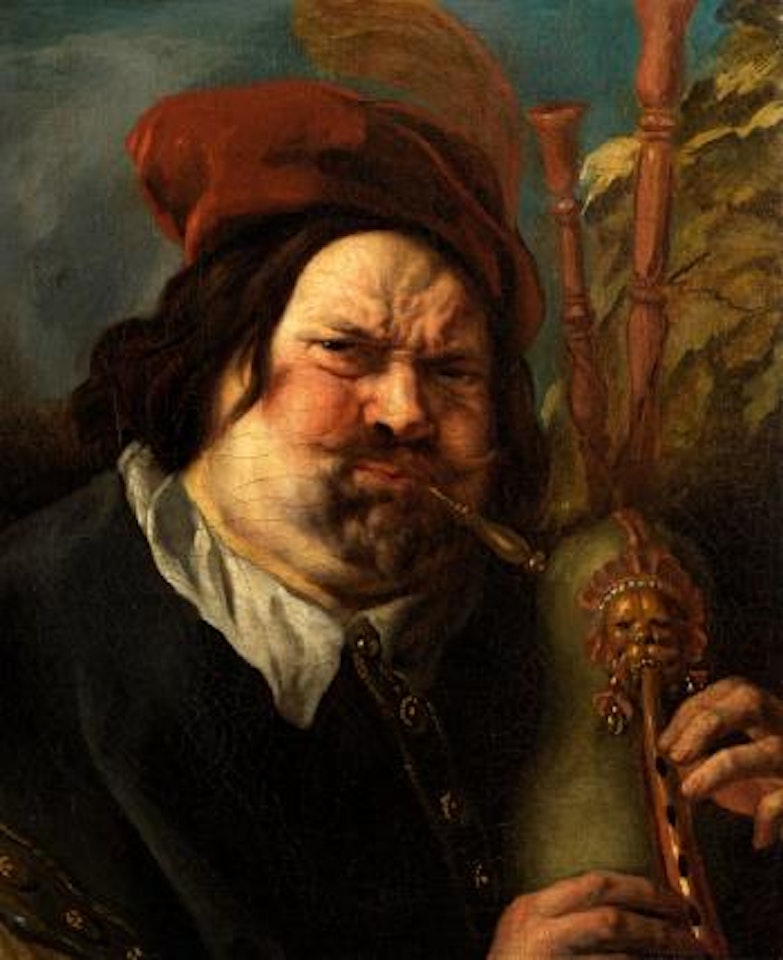 Der Dudelsackspieler by Jacob Jordaens