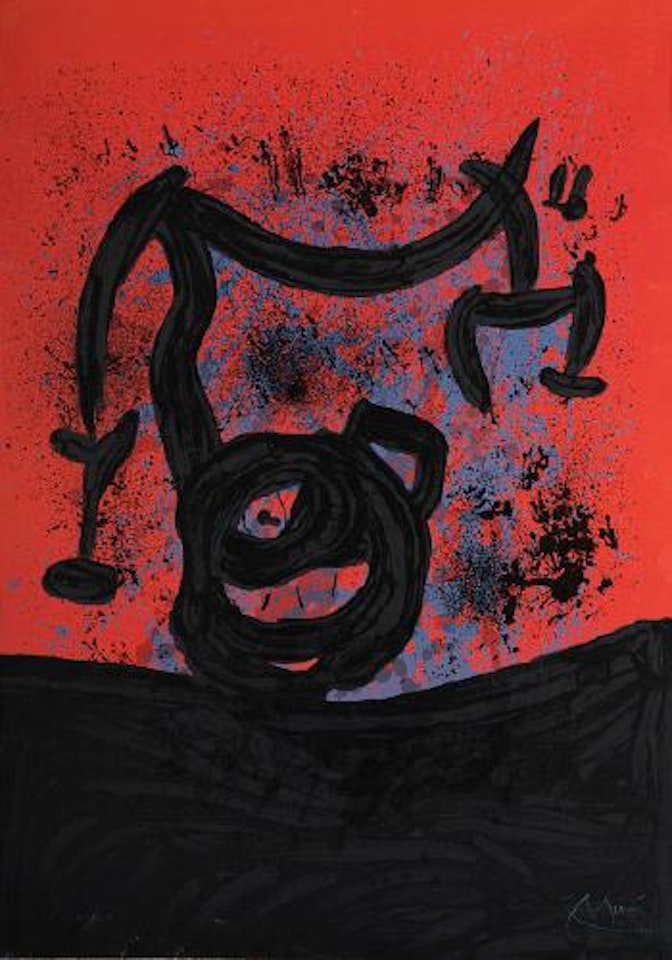 Equilibre sur l'horizon by Joan Miró