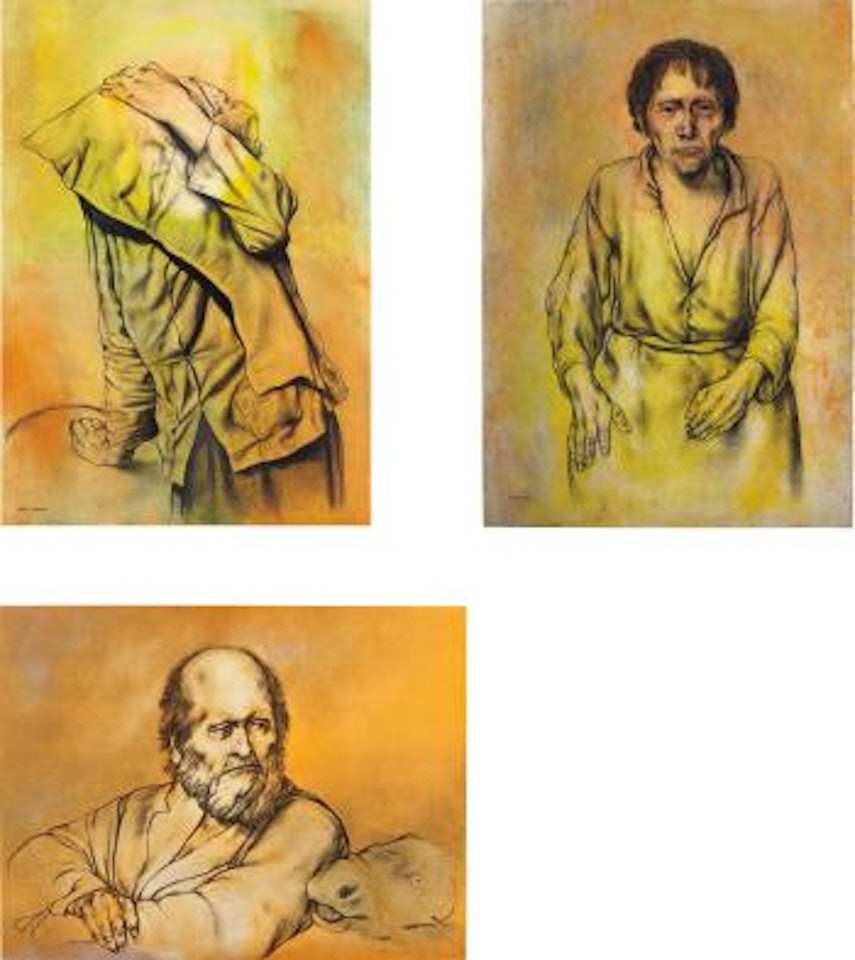 Three Works: Untitled by Rafael Coronel