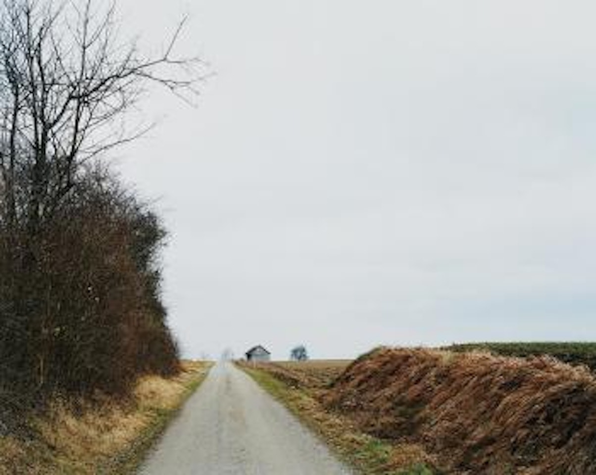 Feldweg Mit Scheune Bei Welsikon, Landschaft No. 28, Winterthur by Thomas Struth