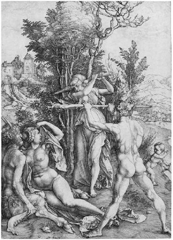 Die Eifersucht oder auch Herkules genannt by Albrecht Dürer
