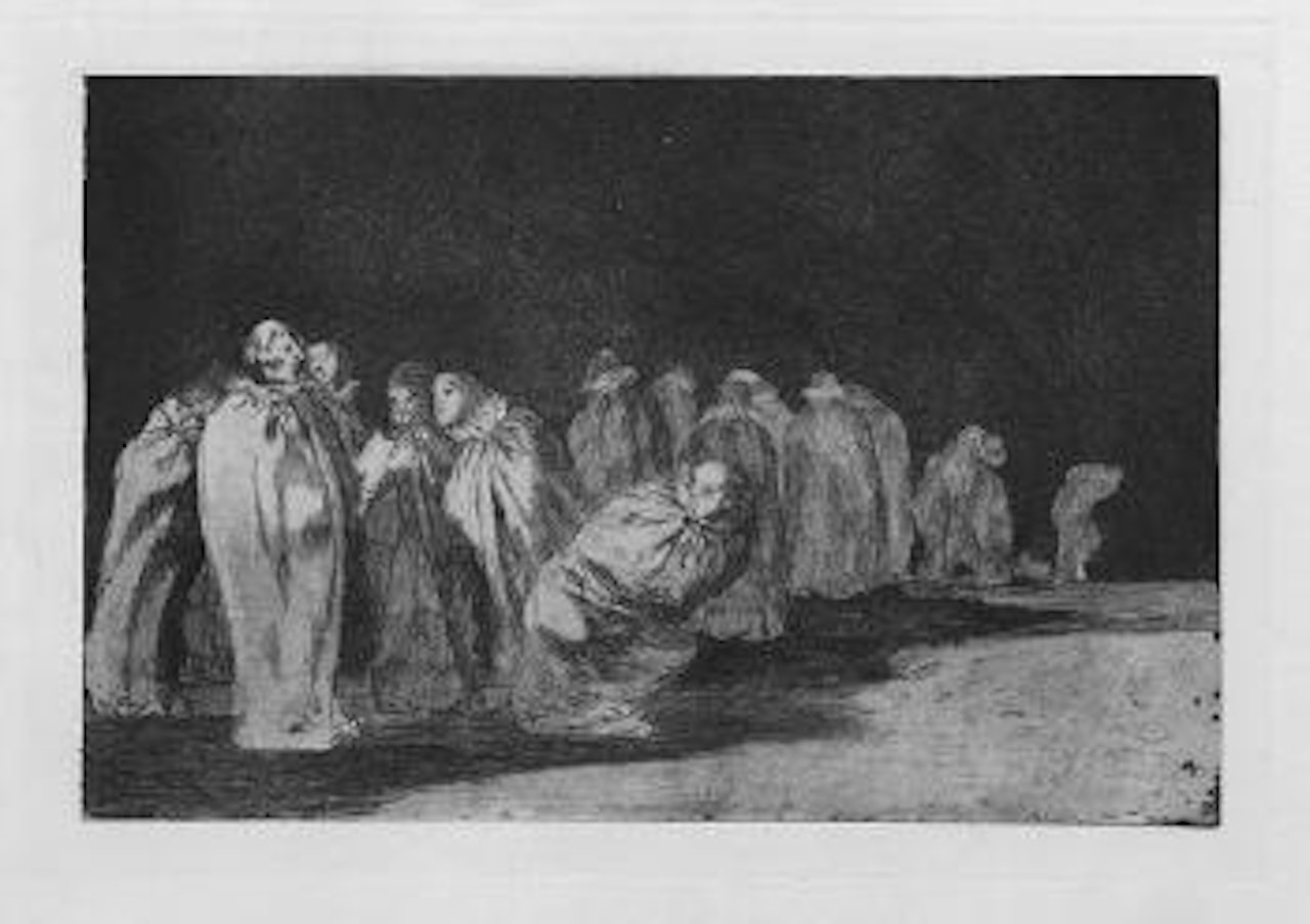 Los ensacados- Die Männer in Säcken by Francisco José de Goya