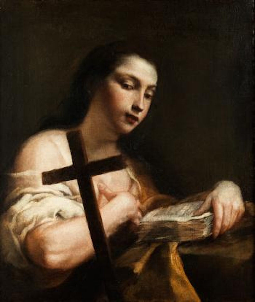 Santa Maria Maddalena come Santa Rosalia by Giuseppe Maria Crespi