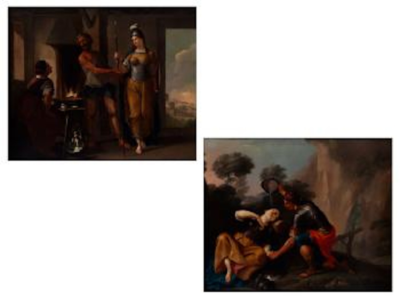 Szenen aus dem Orlando Furioso by BOLOGNESE SCHOOL