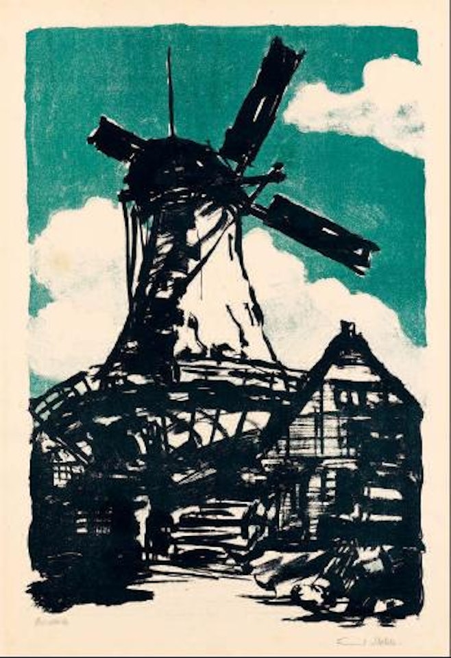 Grosse Mühle by Emil Nolde