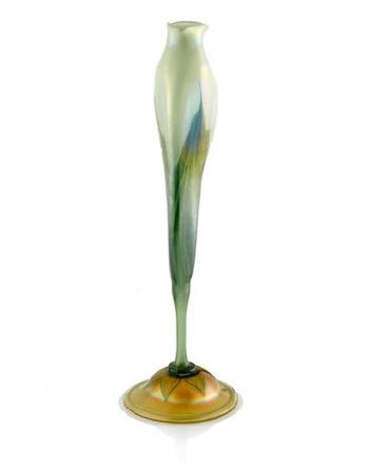 Calyx Flower form Vase by Tiffany Studios