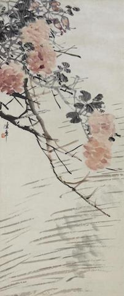 Peonies by a River by Chen Banding