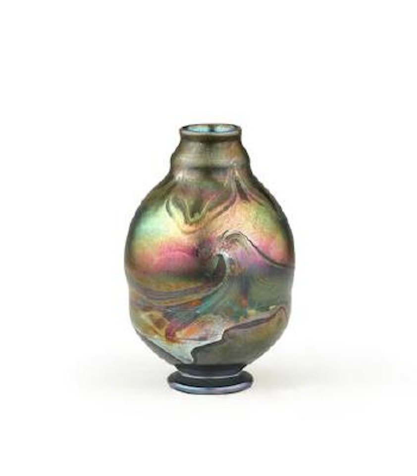 Decorated Vase by Tiffany Studios