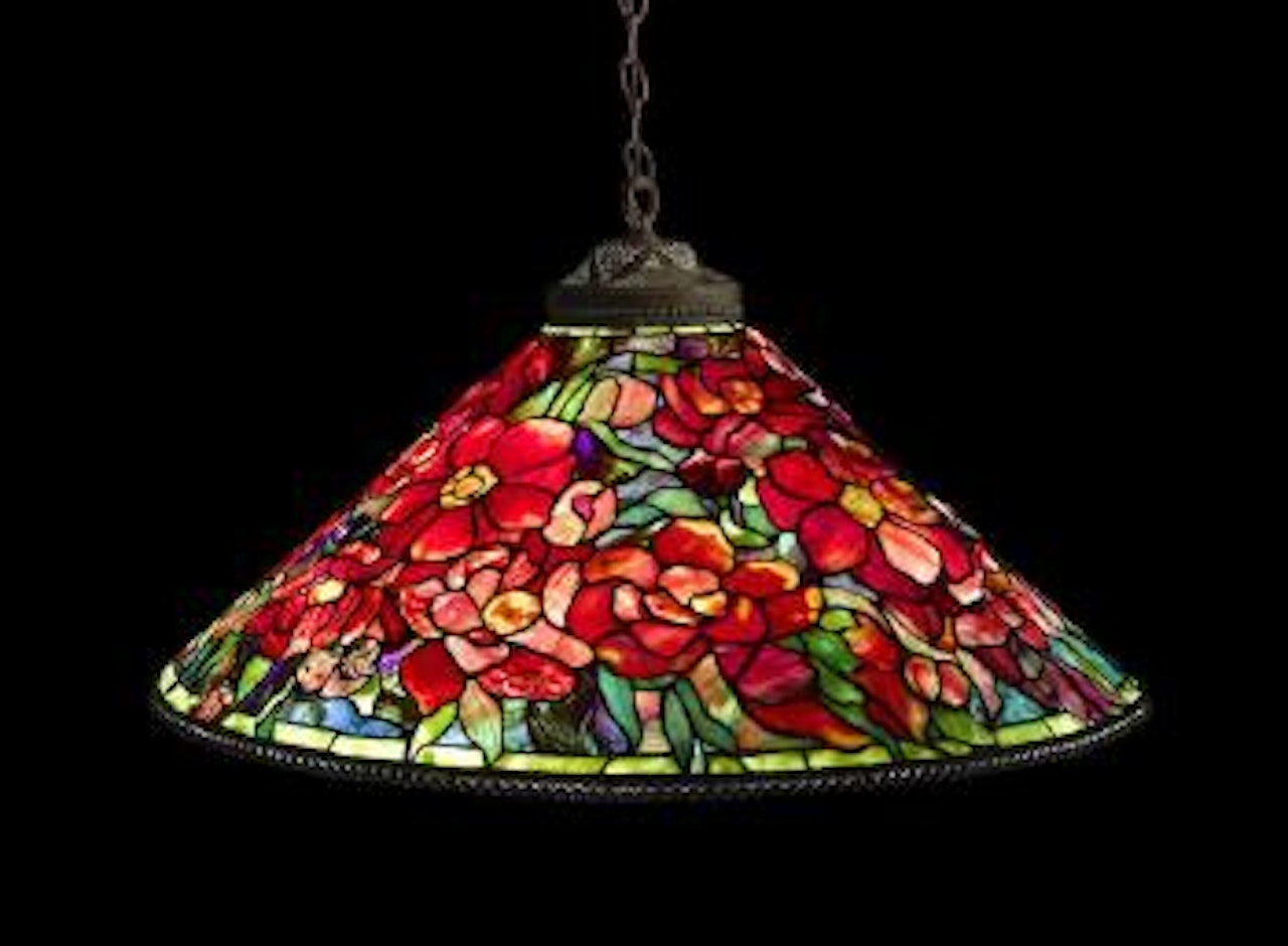 An Early Floral Bouquet Shade by Tiffany Studios