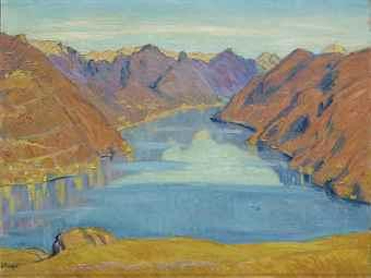 Blick von San Salvatore by Ernst Geiger