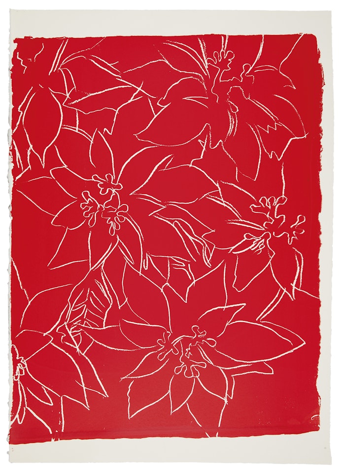 Poinsettias (F. & S. Iiia.50[a]) by Andy Warhol