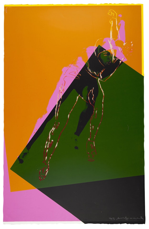 Speed Skater (See F. & S. Iib.303) by Andy Warhol