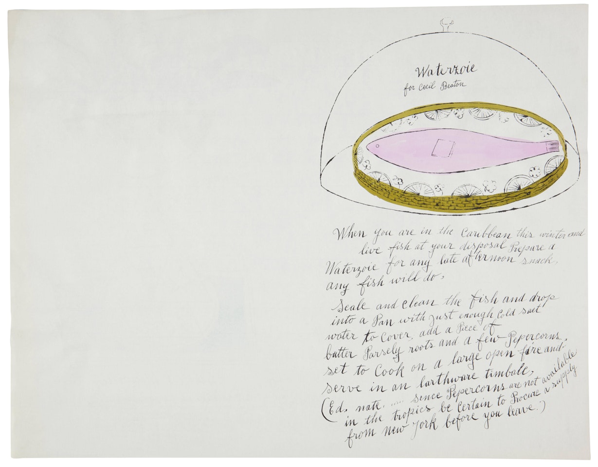 Wild Raspberries: Two Plates (See F. & S. IV.131a & IV. 137a) by Andy Warhol