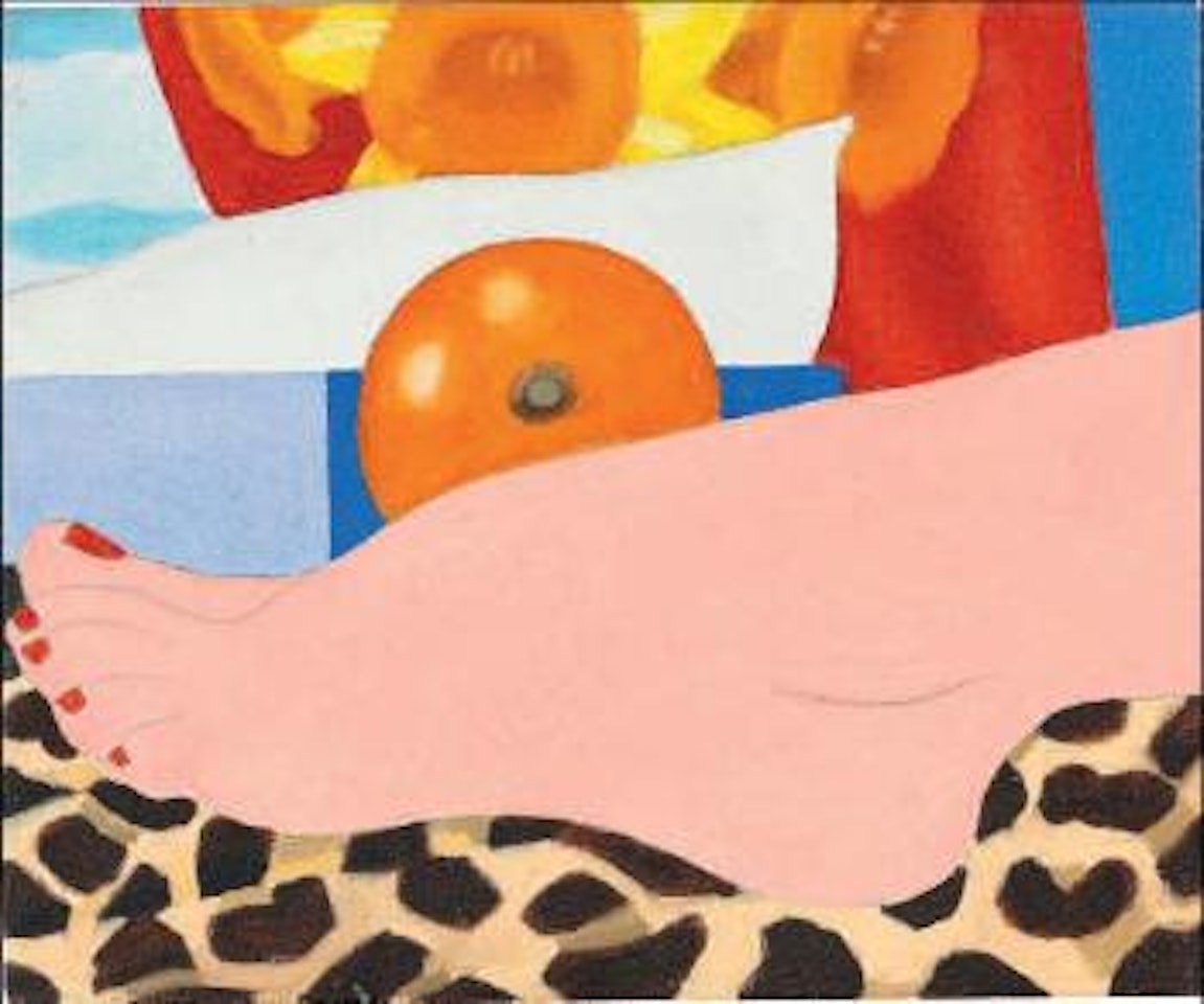Study for Most Beautiful Foot by Tom Wesselmann