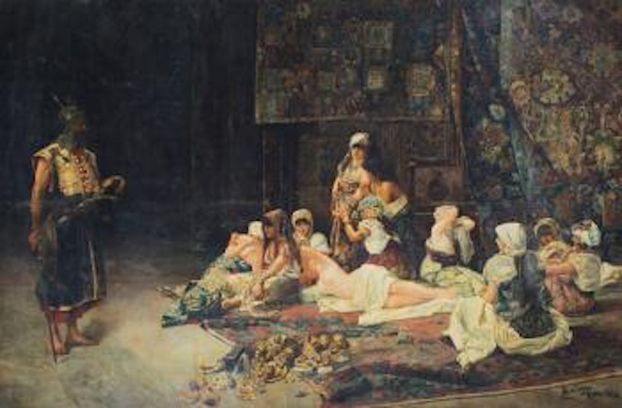 In the Harem by José Gallegos Y Arnosa