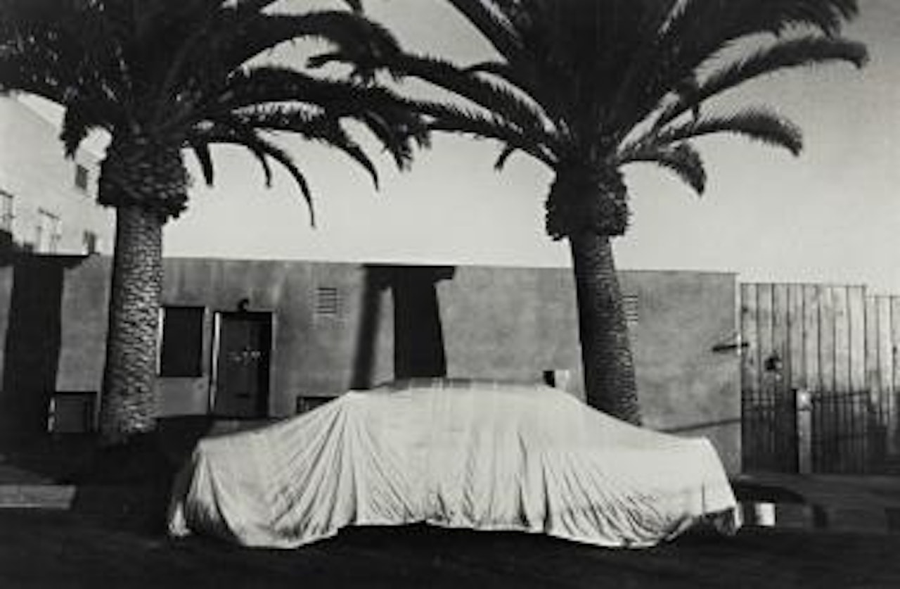 Covered Car - Long Beach, California by Robert Frank