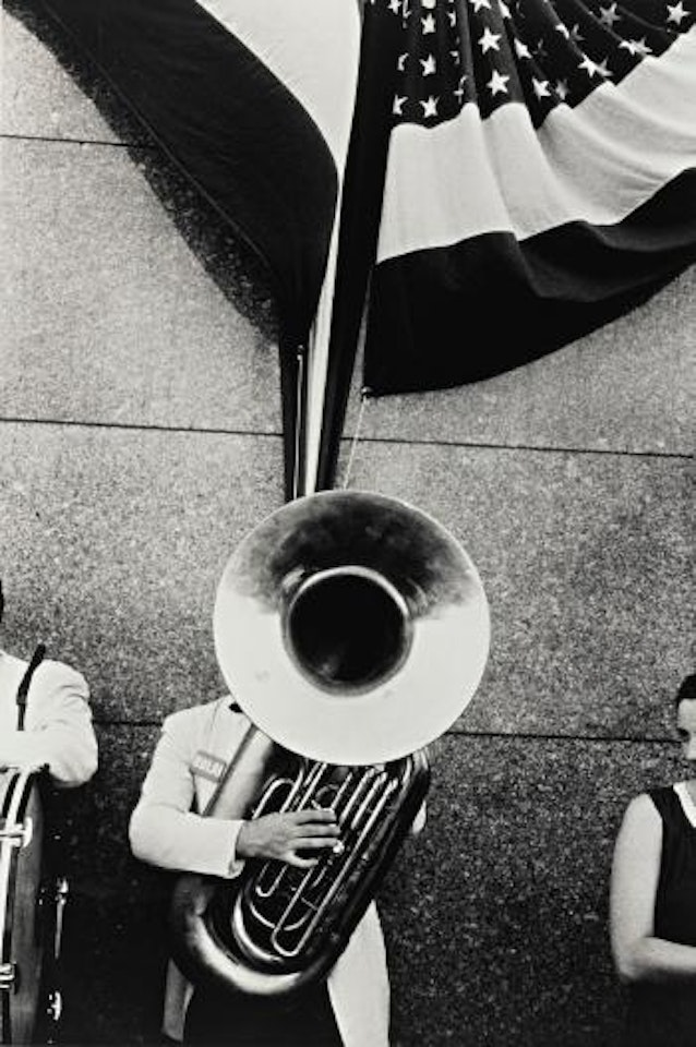 Political Rally - Chicago by Robert Frank