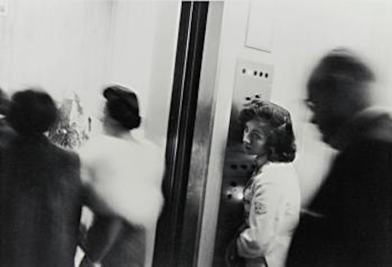 Miami Beach Hotel (Elevator) by Robert Frank