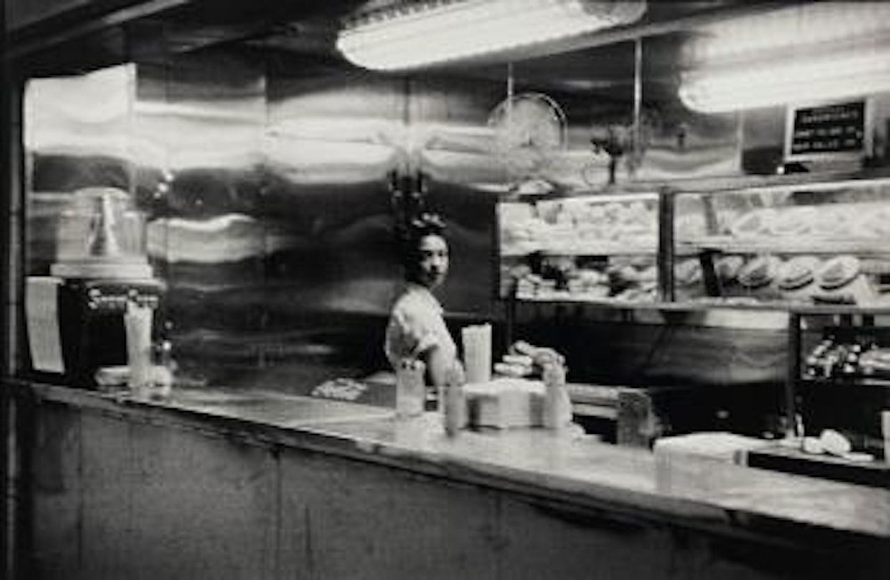 Coffee Shop, Railway Station - Indianapolis by Robert Frank