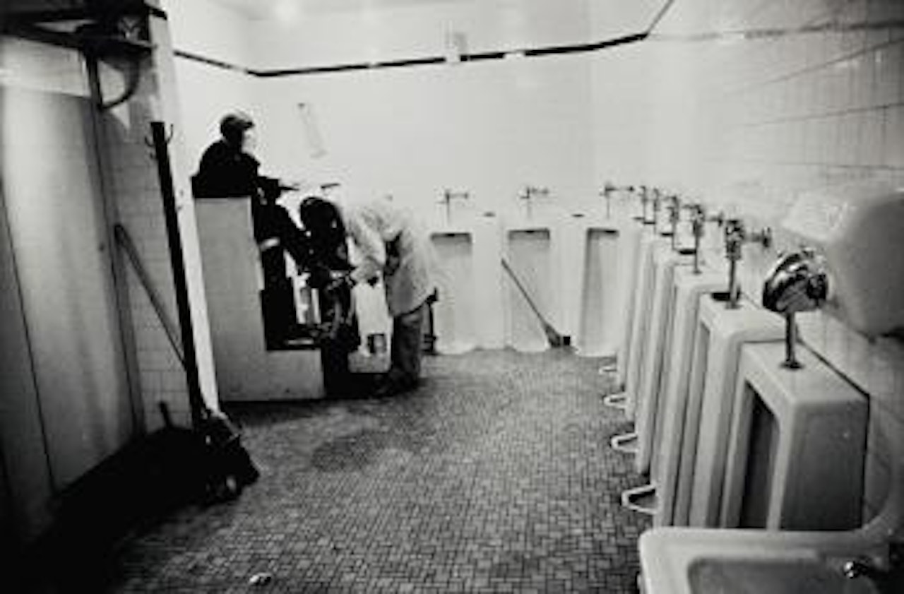 Tennessee (Mens Room, Railway Station - Memphis) by Robert Frank