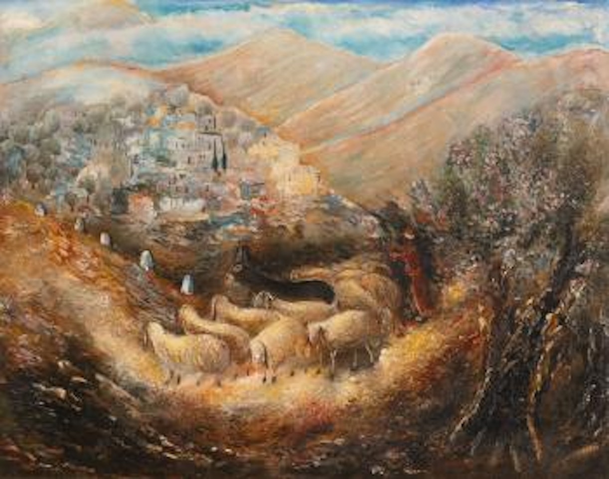 Road to Galilee (Safed) by Reuven Rubin