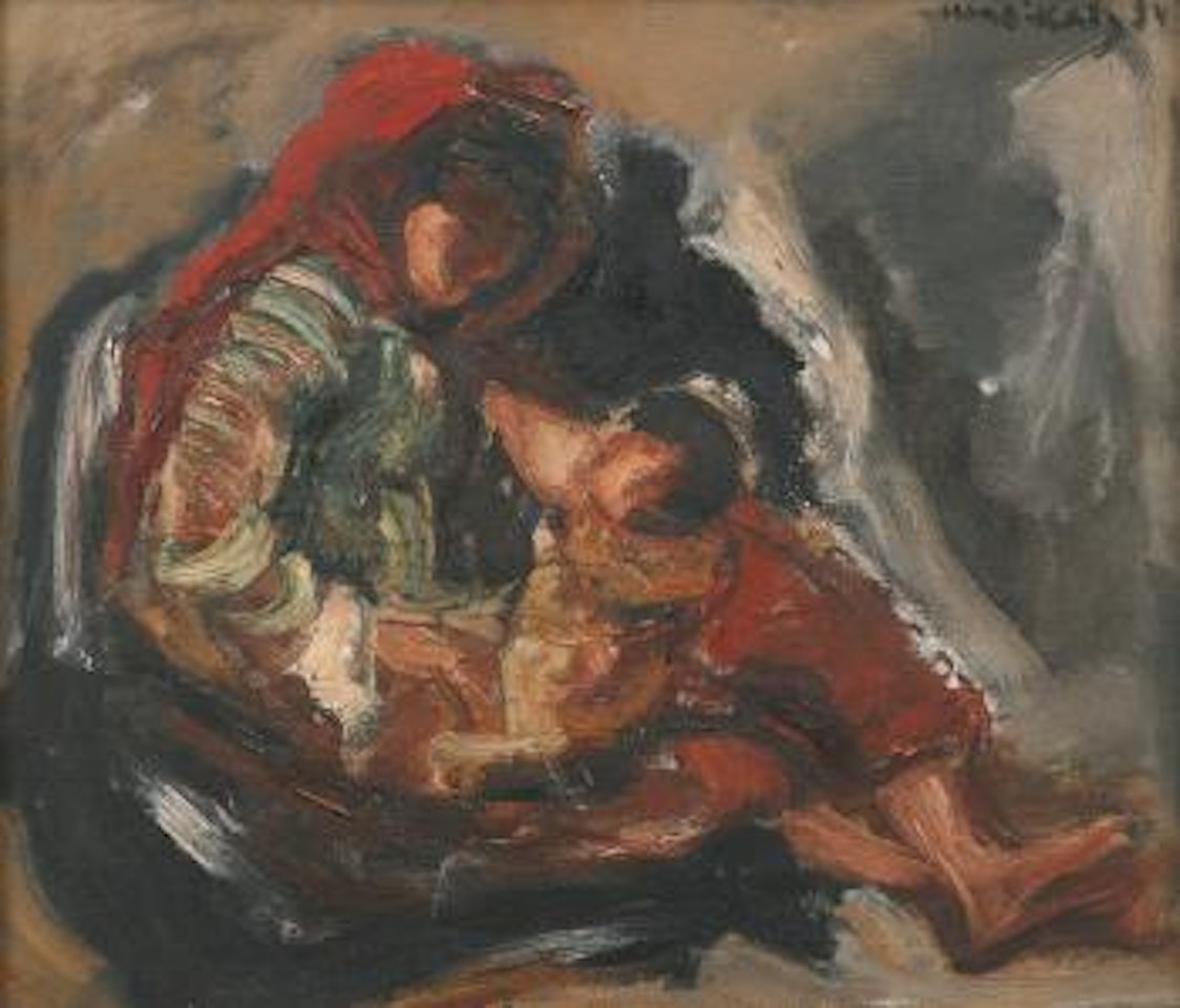 Mother and Child by Emmanuel Mané-Katz