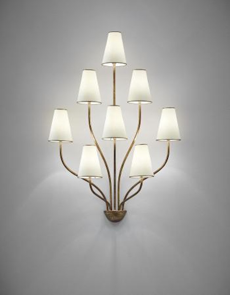 Rare Persan Eight-armed Wall Light by Jean Royere