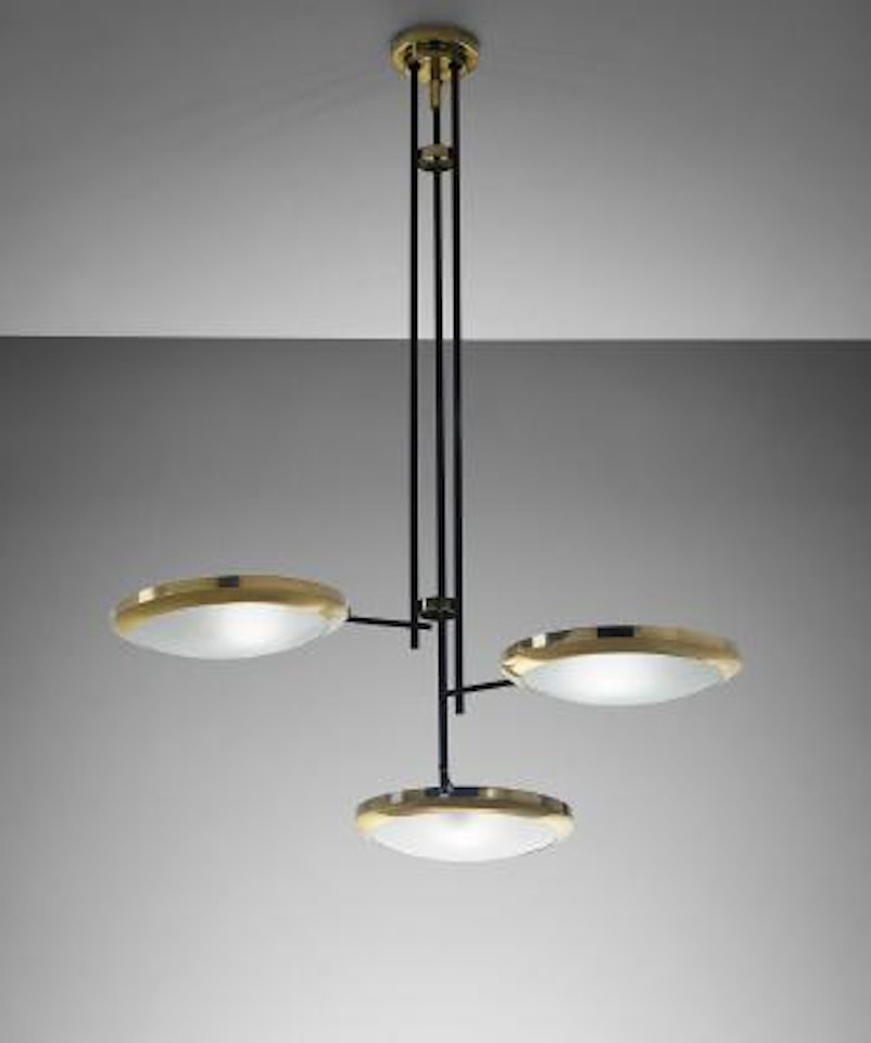 Large Three-armed Ceiling Light by Stilnovo